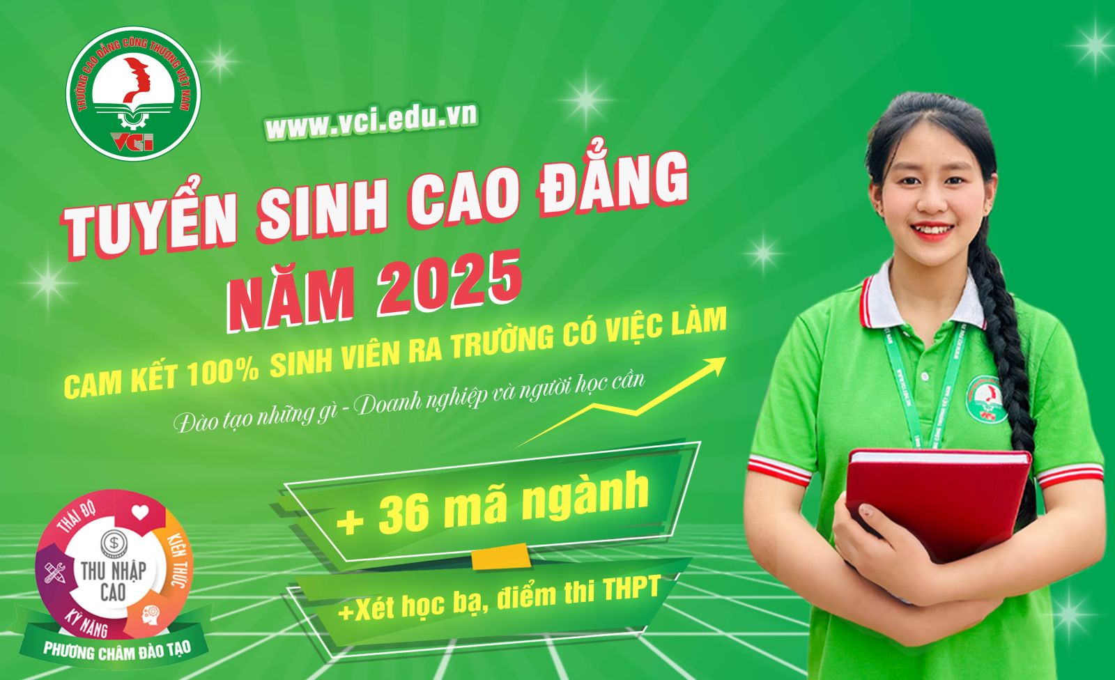 Xét Tuyển Cao Đẳng Chính Quy 2025