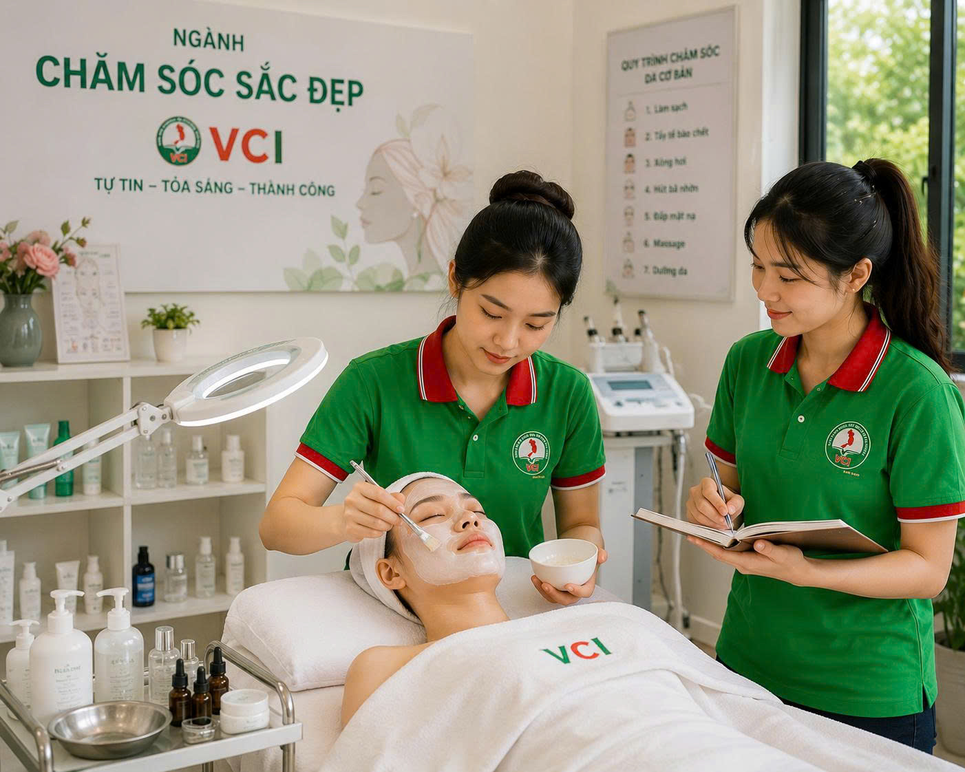Cao đẳng ngành chăm sóc sắc đẹp: Làm thợ hay Chuyên gia?