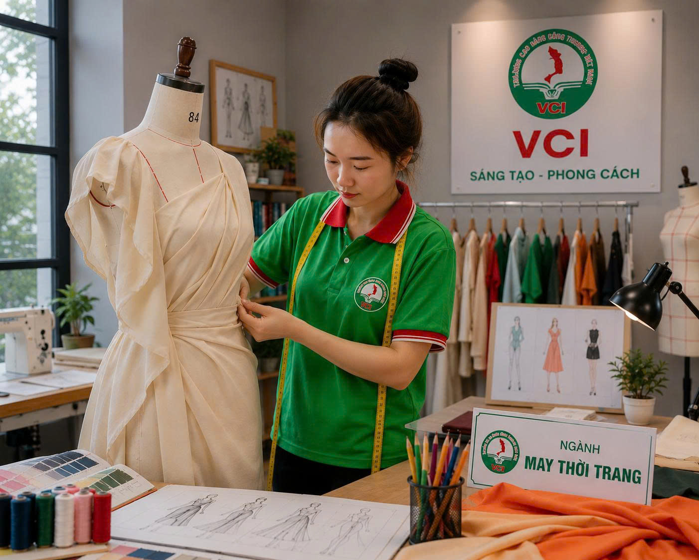 Học Cao đẳng ngành May thời trang
