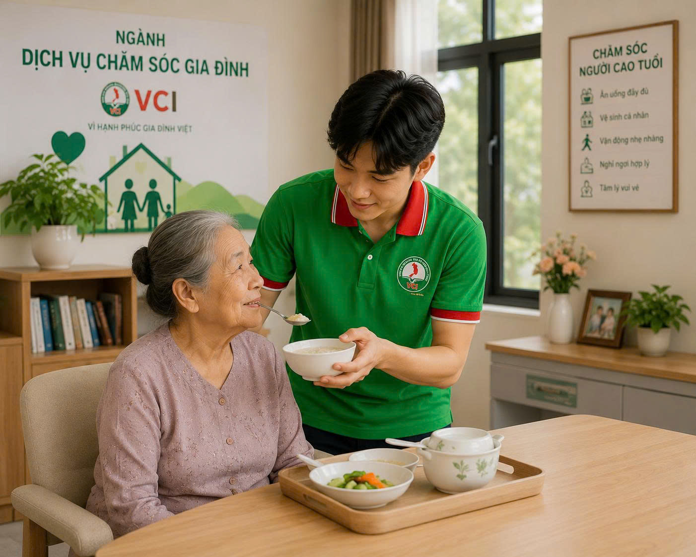 ngành dịch vụ chăm sóc gia đình