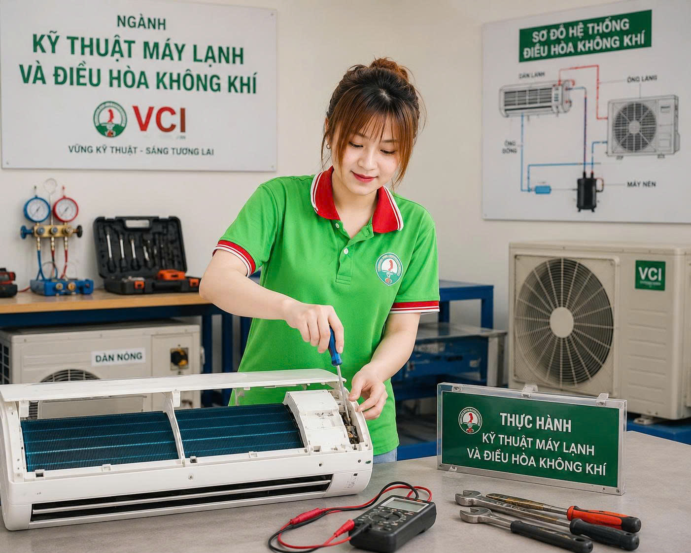 Nên học Ngành Kỹ thuật Máy lạnh và Điều hòa Không khí ở đâu?