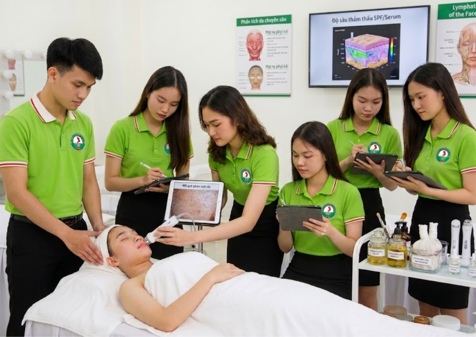 TUYỂN SINH NGÀNH CHĂM SÓC SẮC ĐẸP