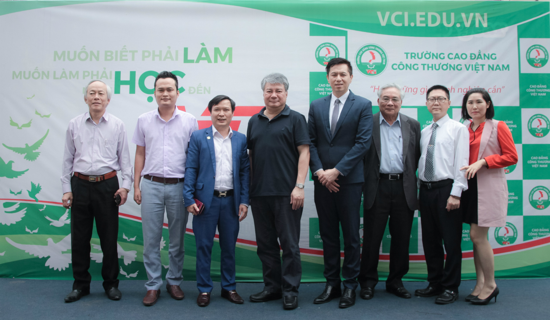 Đón đoàn đại biểu Trường Đại học khoa học kỹ thuật Triều Dương